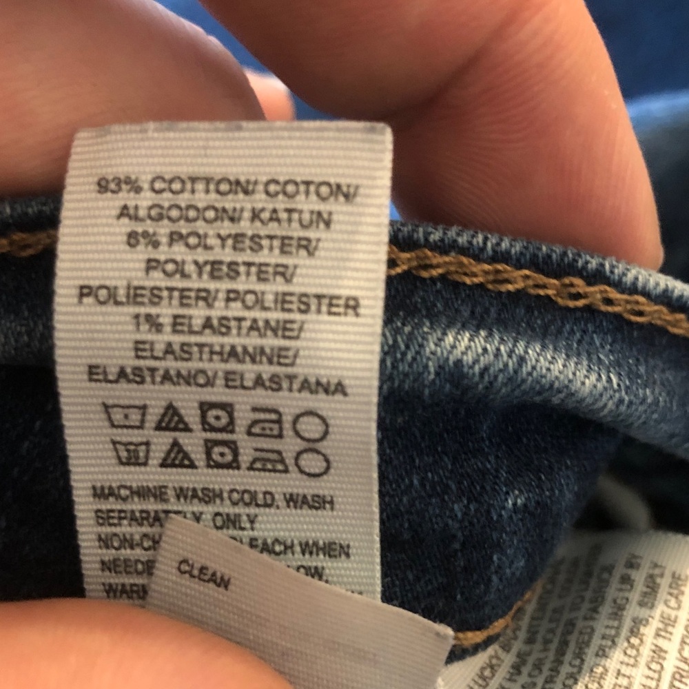 Lucky Brand Dark Blue Brook Skinny Jeans - Picture 4 of 8